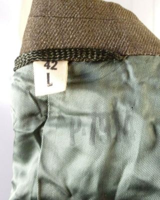 vtg 1940s WWII Era US Army Uniform Wool Ike Jacket Anti Aircraft rockabilly 42 L 5