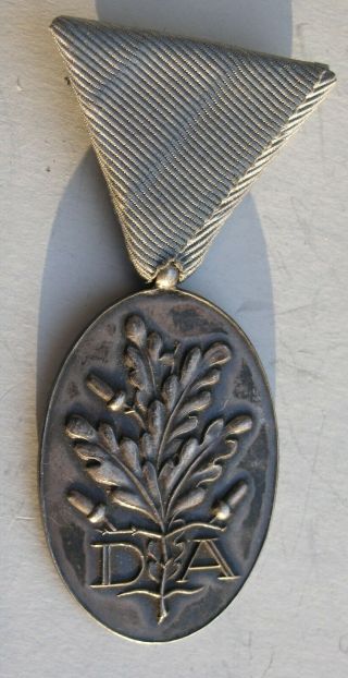 After Ww1 German Medal Of Da Organization 5th Of May 1925 - Very Rare