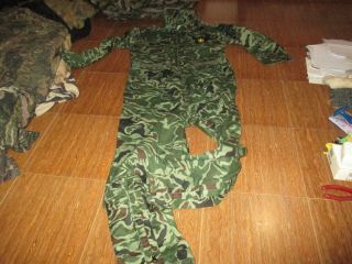 Rok South Korea Army Marine Camo Overalls Flying Suit,  Very Good