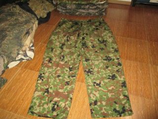 Japan Army Camo Field Pants Size 38,  Very Good