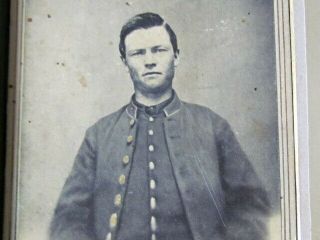 Civil War soldier cdv photographs 2