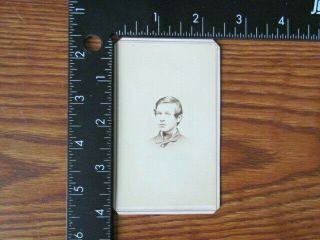 young 36th Wisconsin Infantry Quartermaster Sergeant cdv photograph 5