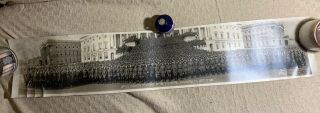 1919 Wwi Us Army 18th Infantry 1st Infantry Division Yard Long Photo Capitol Dc
