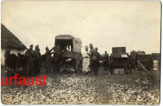 Imperial Russian Wwi Red Cross Camp Photo