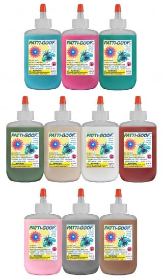 Patti - Goop 10 - Pack Make Your Own Creepy Bugs And Rubbery Crawlers