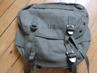 Nos Us Army M 56 61 Butt Pack Field Od Olive Jungle Green Drab Alice Vietnam 68