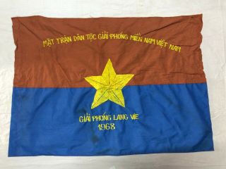 Battle Flag,  Viet Cong,  Battle Flag,  Battle Of Lang Vei 1968,  North Vietnam