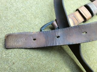 QUARTER STRAPS pr M1904 McClellan Cavalry Saddle full length with Sliding Loops 3