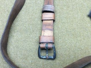 QUARTER STRAPS pr M1904 McClellan Cavalry Saddle full length with Sliding Loops 5