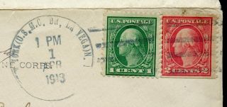 U.  S.  Marine Corps La Vega Branch York Post Office Cancel On 1918 Cover To Il