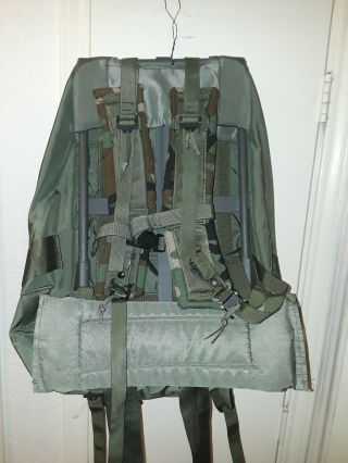 Large ALICE Pack OD Green Rucksack Backpack with Frame & Straps. 5