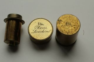 Ross London Microscope Objective 2/3 Inch (rms Thread)