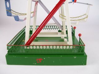 DELIGHTFUL Tin Ferris Wheel TUCHER WALTHER.  ONLY 1 OF 400.  Broken windup spring. 8