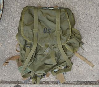 Us Military Alice Combat Field Pack Medium Lc - 1 Rucksack Complete W/ Frame