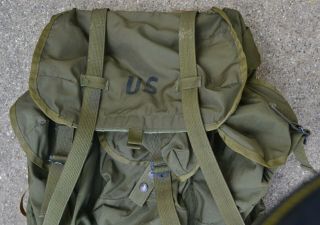 US MILITARY ALICE COMBAT FIELD PACK MEDIUM LC - 1 RUCKSACK COMPLETE W/ FRAME 2