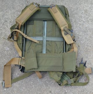 US MILITARY ALICE COMBAT FIELD PACK MEDIUM LC - 1 RUCKSACK COMPLETE W/ FRAME 5