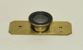 Live Box For Brass Microscope.