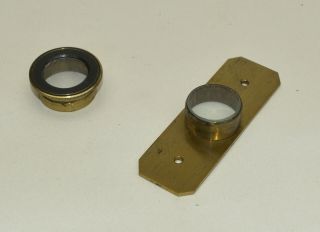 Live box for brass microscope. 4