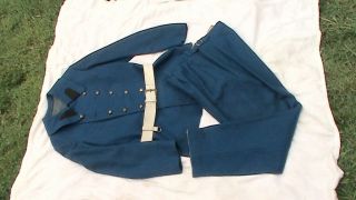 Old Austro - Hungarian Military Uniform With Trousers And Belt - Rare - Bargain