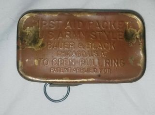 Pre Ww1 M - 1910 Us Army Carlisle First Packet Tin