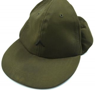 Vintage 70s Field Hat Cap Military 1970 Vietnam Jungle Hot Weather 7 1/4,  Pin