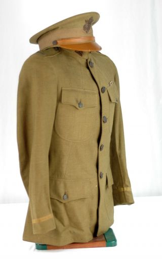 4th Division 2nd Lt.  Uniform Attributed to Ohio Officer Tunic Pants Hat & Maps 8