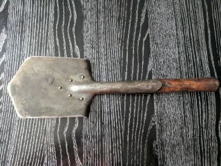 Rare Ww2 Soviet Shovel Rivets Wwii Sapper Red Army Infantry Trench 1