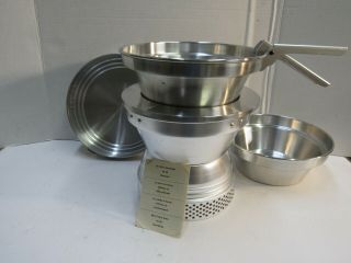 Swiss Army Meta 50 Field Cook Set Stove Switzerland Storm Cooker Unissued Nos