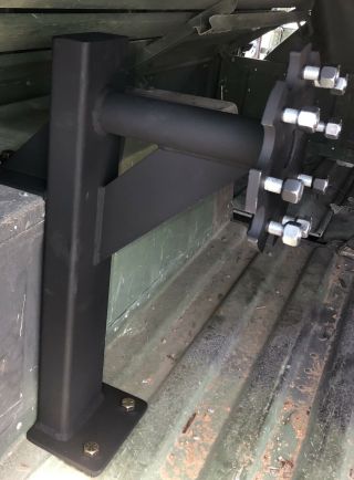 Military Humvee Spare Tire Carrier Mount M998 Hmmwv H - 1 Hummer