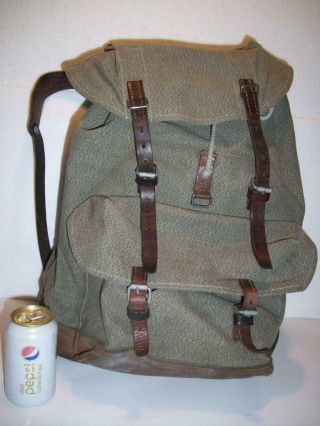 Vtg Rare Htf Swiss Army Backpack 50 