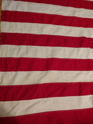 ww2 us 48 star flag 5 by 9 Philadelphia quartermaster depot ships flag military 10