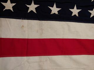ww2 us 48 star flag 5 by 9 Philadelphia quartermaster depot ships flag military 6