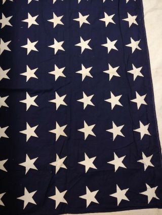 ww2 us 48 star flag 5 by 9 Philadelphia quartermaster depot ships flag military 8
