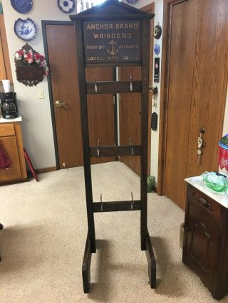 Anchor Brand Wringers Hardware Country Store Mission Arts & Crafts Display Stand