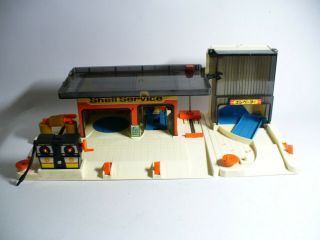 Tomy Tomica Service Center Centre Shell Gas Station 1970s item 3