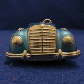 Vintage Distler Mercedes Cabriolet Wind - up Tin Litho US Zone Germany B2727 Car 3