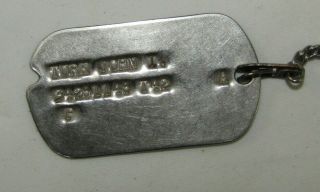 WW2 U.  S.  Soldier Dog Tag Set - Next Of Kin & 2nd Type - John T.  Turk Homer,  GA 3