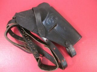 Vietnam Us Army M7 Leather Shoulder Holster For The Colt M1911 45acp Pistol - 2