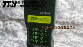 TRI AN/PRC - 152 Multiband Handheld Radio MBITR Aluminum Shell 8.  4V Walkie Talkie 4