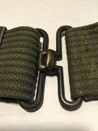 Vietnam Era M1956 Buttpack,  Canteen&Cover,  Suspenders (Belt,  GasMask Bag,  Bandolier) 9