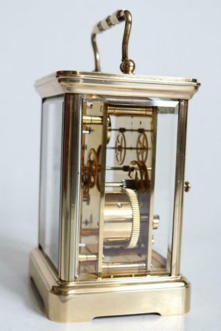 MATTHEW NORMAN SWISS CARRIAGE CLOCK Grande Corniche case STUNNING 4