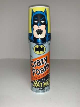 Vintage Batman Crazy Foam Can