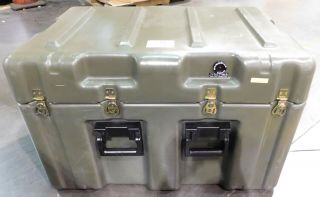 Hardigg Military Storage Case Trunk Box W Custom Foam 30x18x17 Inches