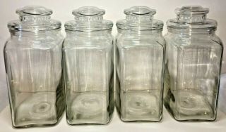 Vintage Dakota Style Glass Apothecary Display Jar General Store Penny Candy Set