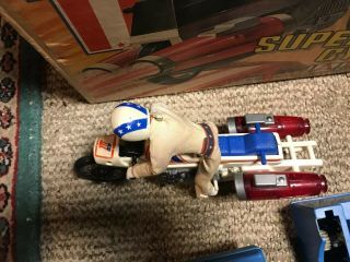 EVEL KNIEVEL JET CYCLE VINTAGE 1976 IDEAL RARE 6