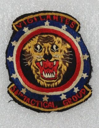 Usaf Air Force Patch: 34th Tactical Group - Vietnam Made,  Hand - Sewn