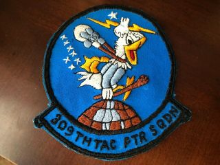 309th Tac - Ftr Sqdn Badge Patch Tactical Fighter Squadron Military