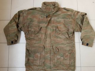 Bosnian Serb Army Green tiger stripe camouflage jacket Serbia Serbian coat 12