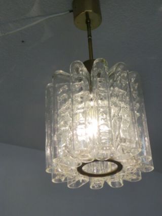 Mid Century Glass Lamp Doria O