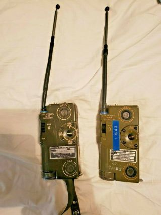 U.  S.  Military An/prc - 90 - 2 Radio Set (2)